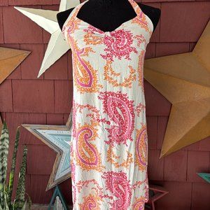 Y2K Cosabella Paisly Floral Dress Size M